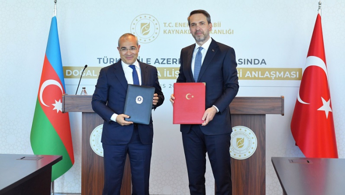 Türkiye, Azerbaijan ink deal to boost natural gas cooperation
