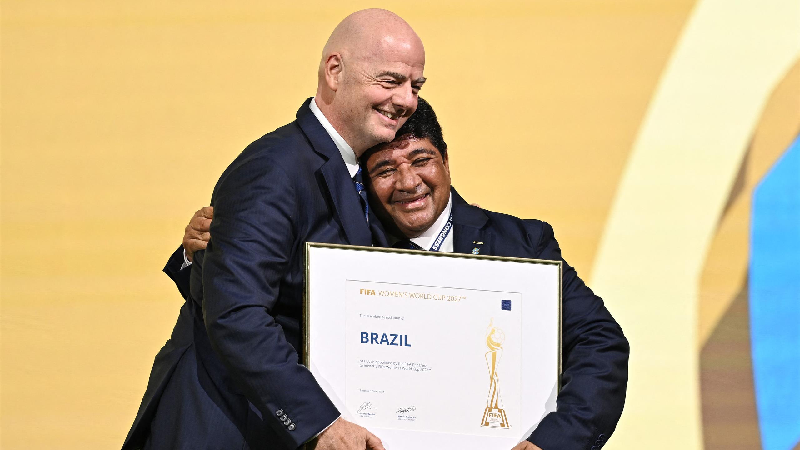 Brazil named as hosts for 2027 Women’s World Cup