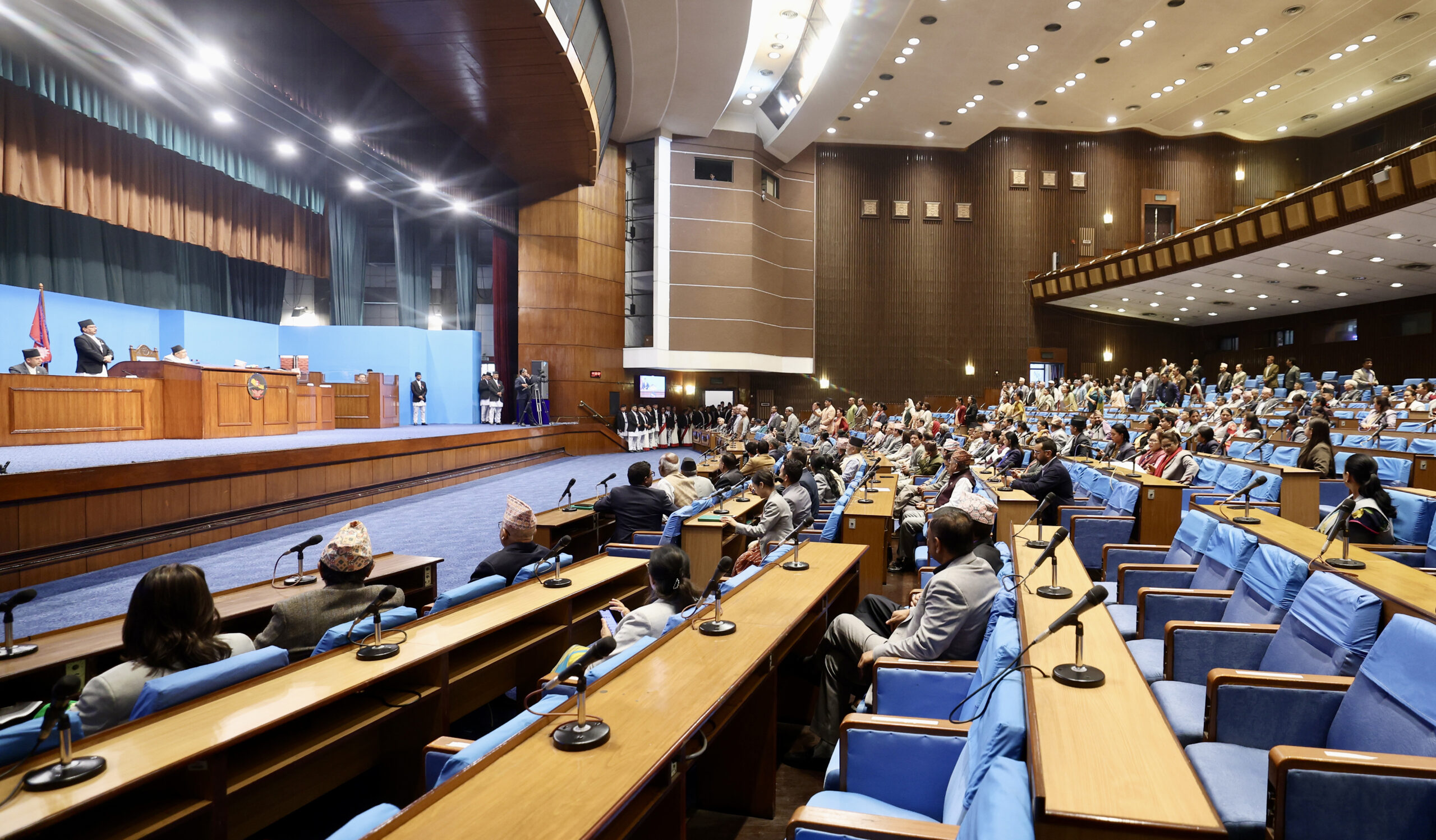 HoR meeting taking place