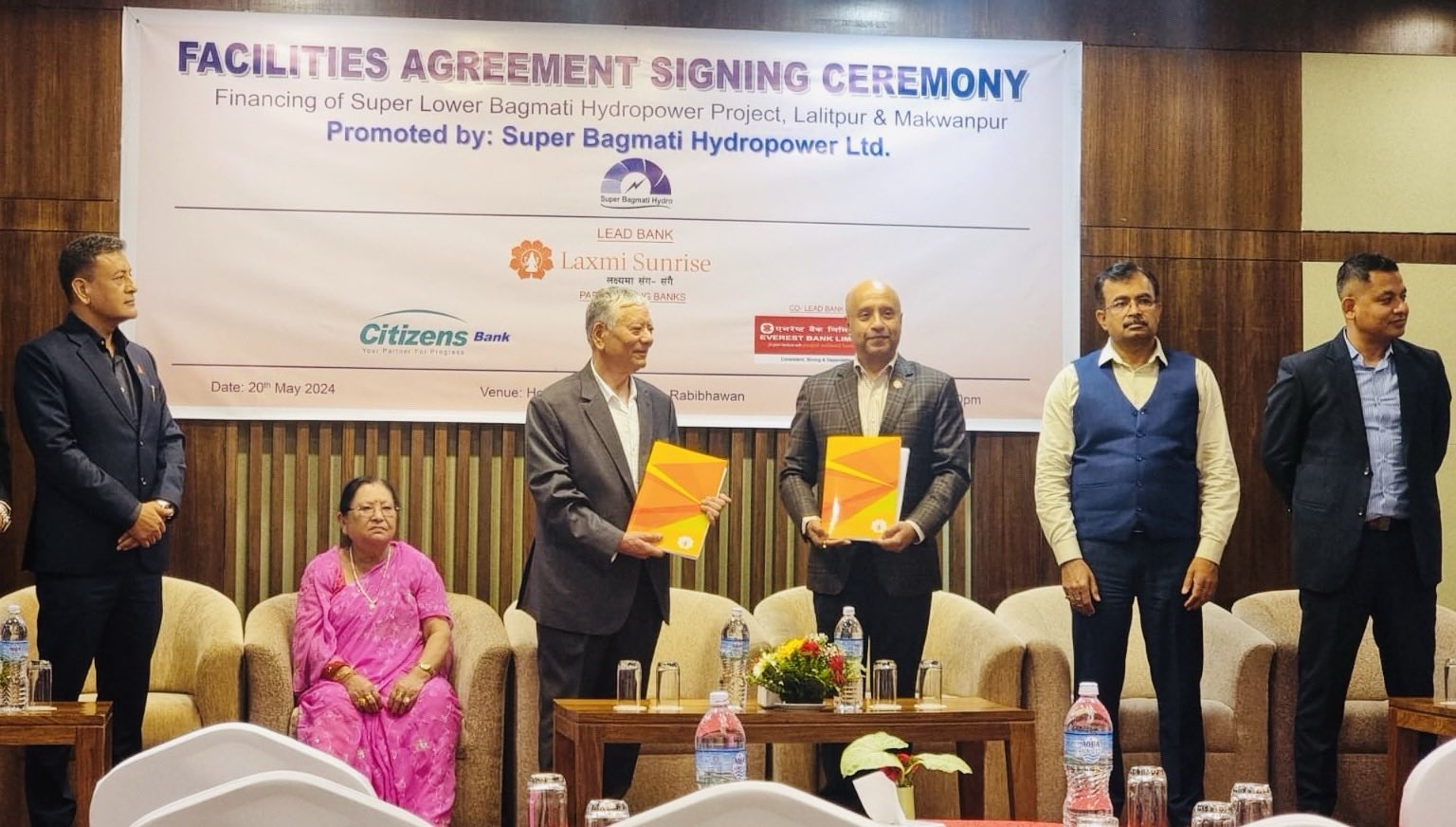 Laxmi Sunrise led Consortium signs facility agreement with Super Bagmati Hydropower to finance 41.314 MW project