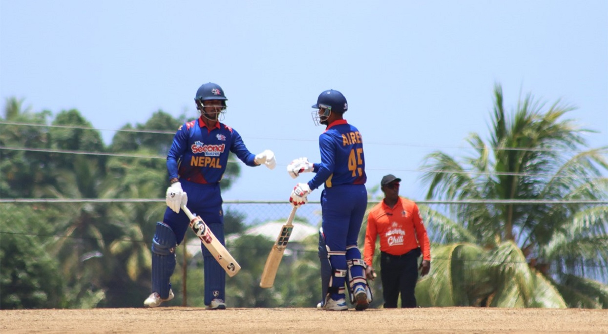 Nepal clinches series with 2nd consecutive win against Windward Volcanoes