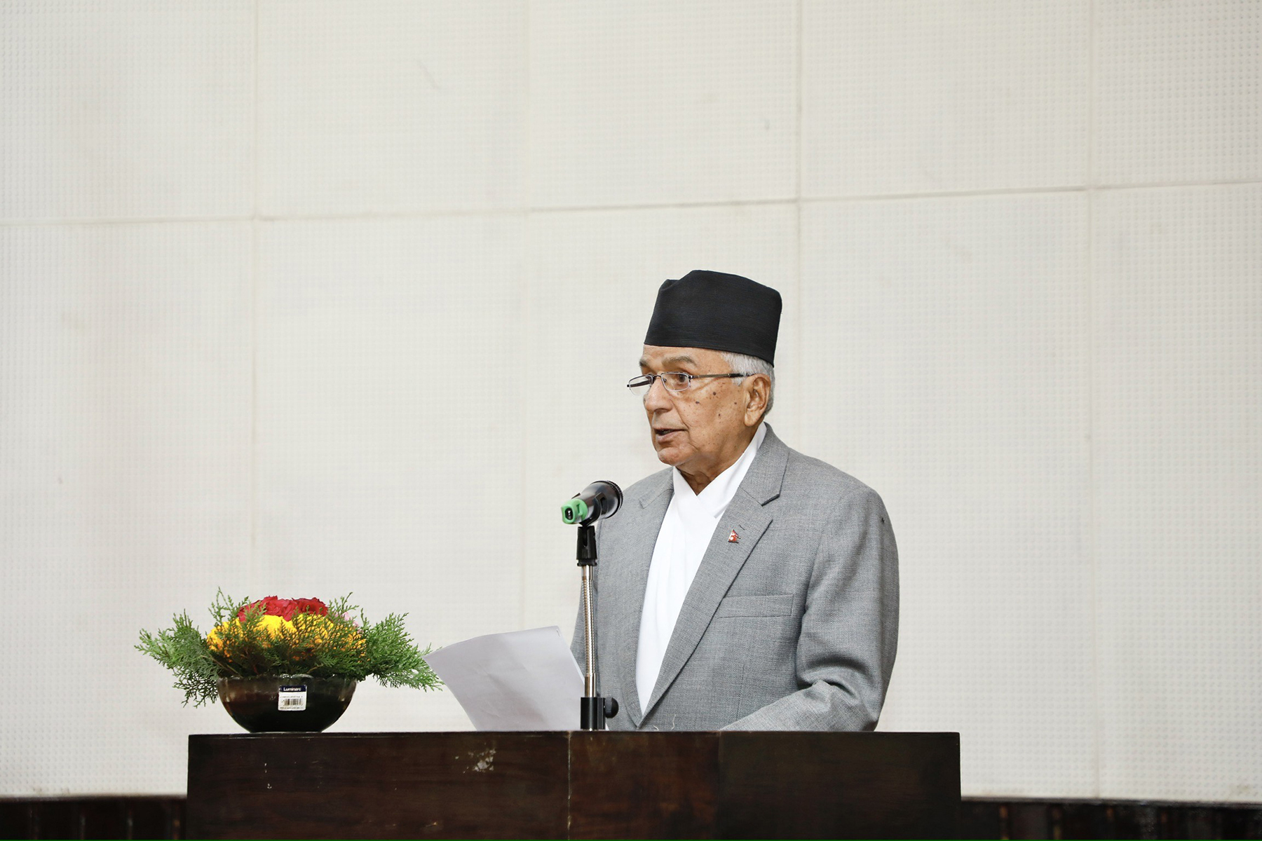 Only a free press consolidates democracy: President Paudel