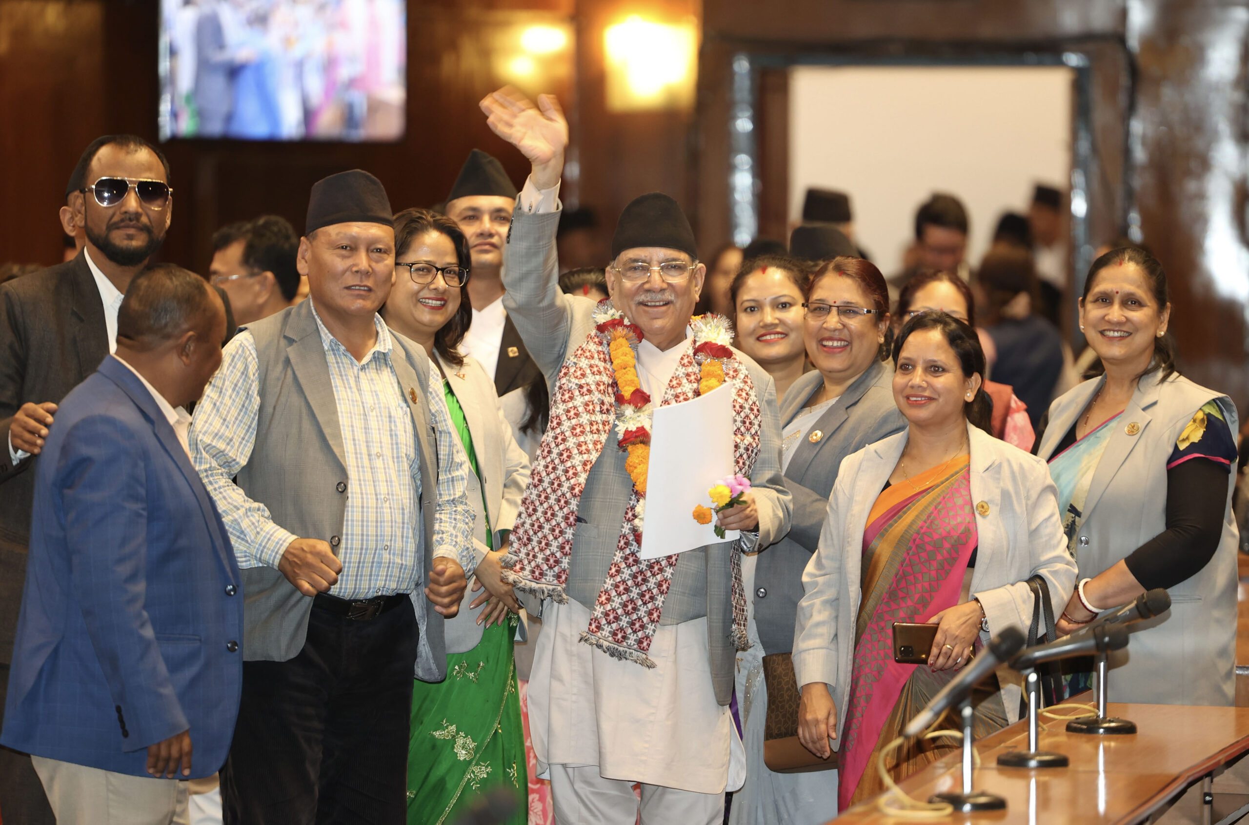 PM Dahal secures vote of confidence (photos)