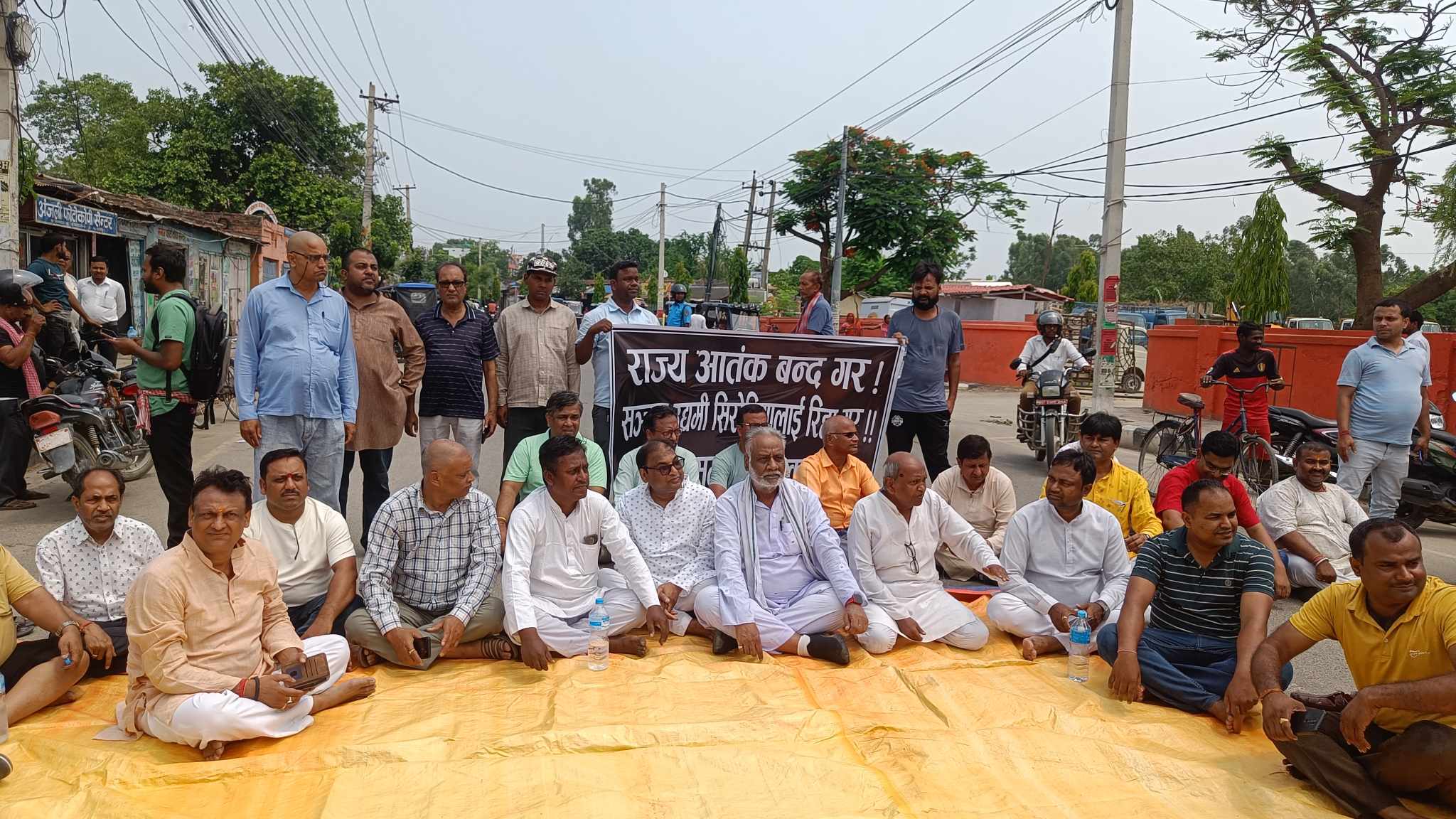 Supporters stage sit-in for Sirohiya’s release