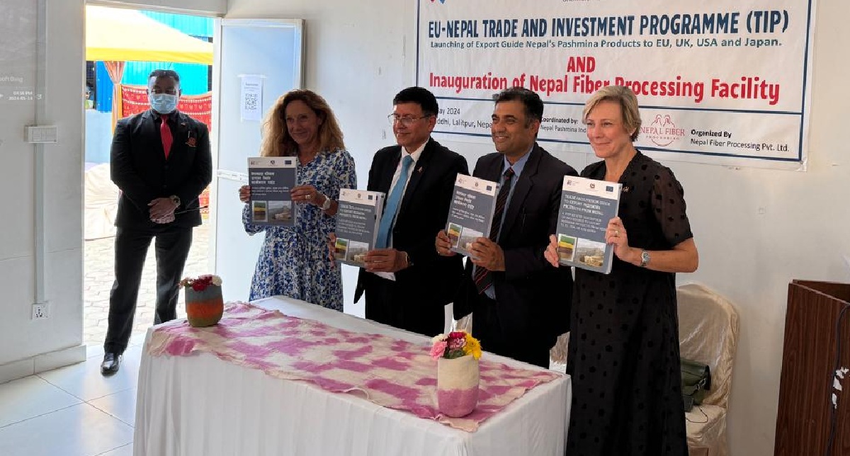 Trade Facilitation Guide to Export Pashmina from Nepal launched