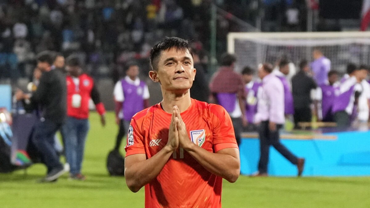 Indian football captain Sunil Chhetri announces retirement