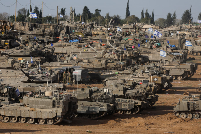 Israeli tanks march towards center of Rafah: source