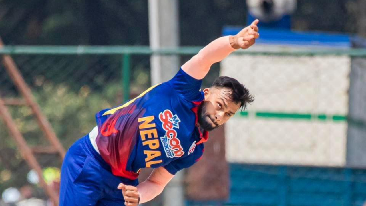 Nepal takes third wicket of West Indies