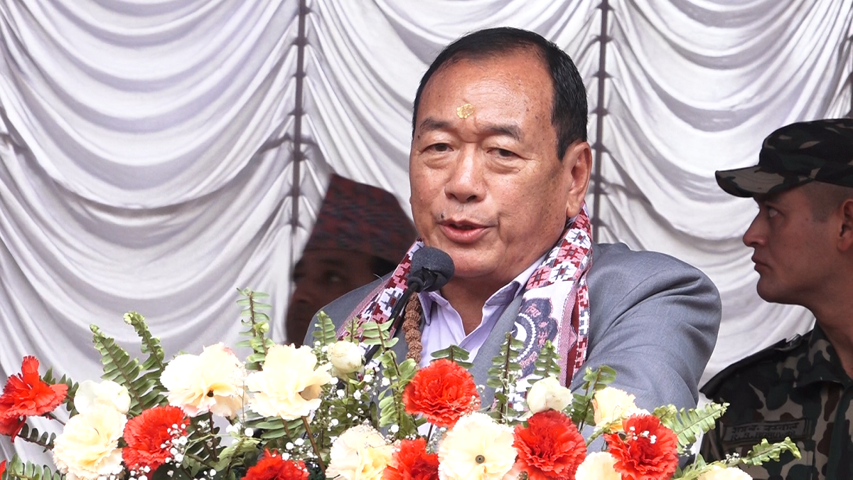 Pashupati area is not a place for politics and making speeches: Minister Tamang