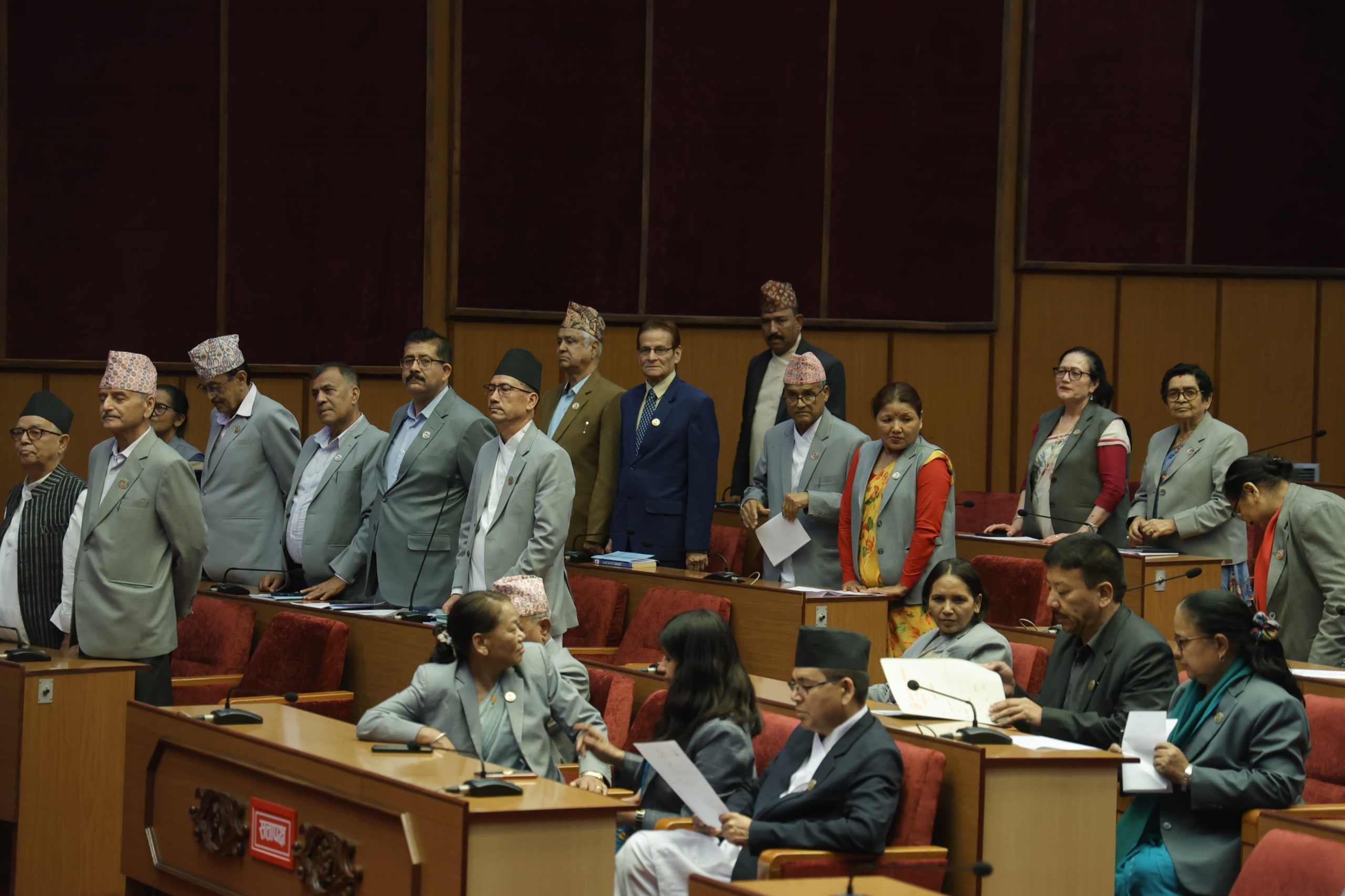 Nepali Congress’ obstruct leads to postponement of NA meeting