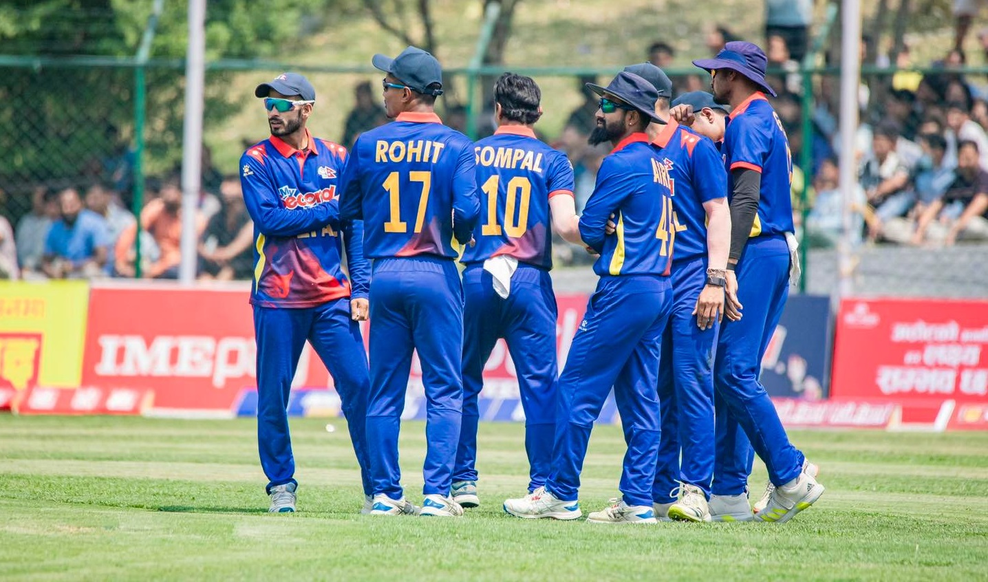 Nepal secures first success against West Indies, Pratish takes wicket