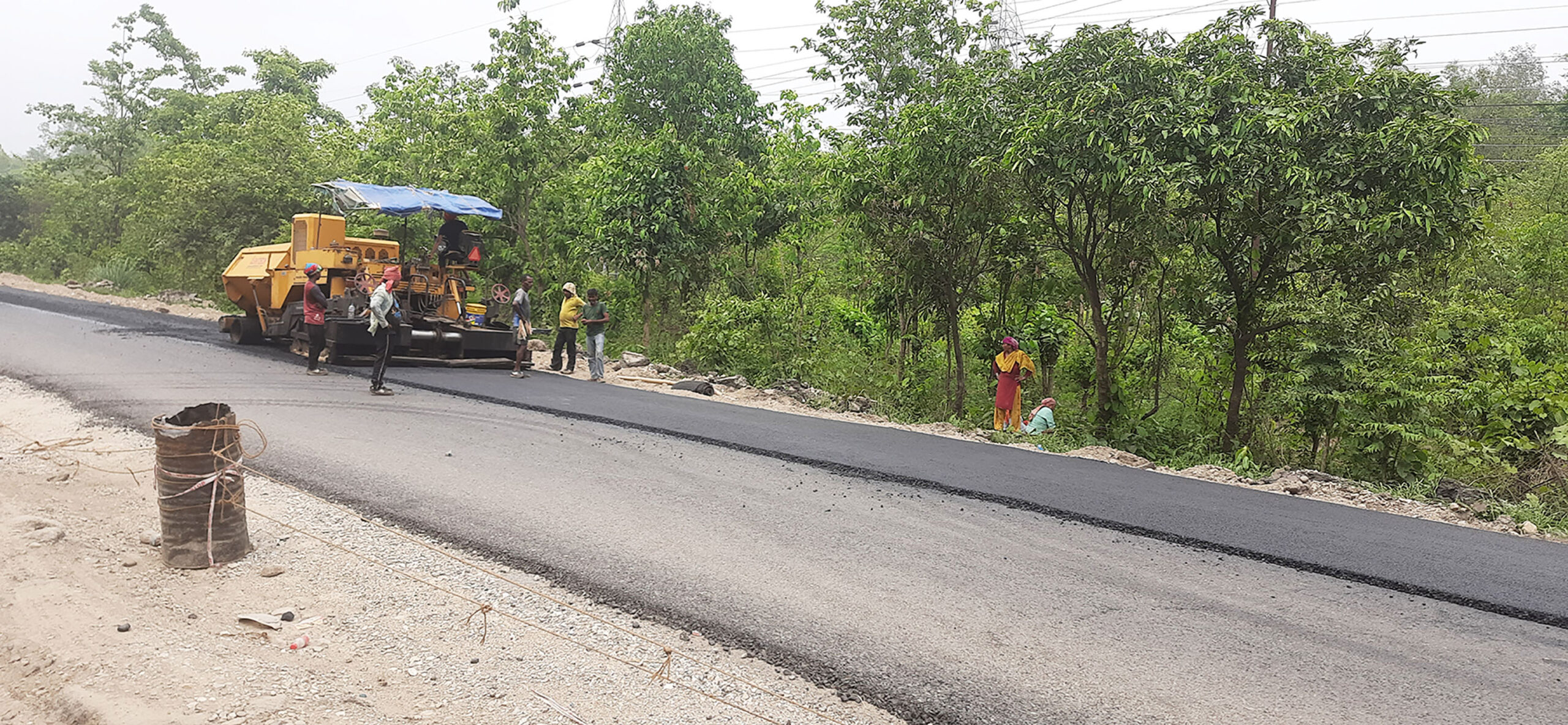 Shahid Laldhwoj roadway being upgraded