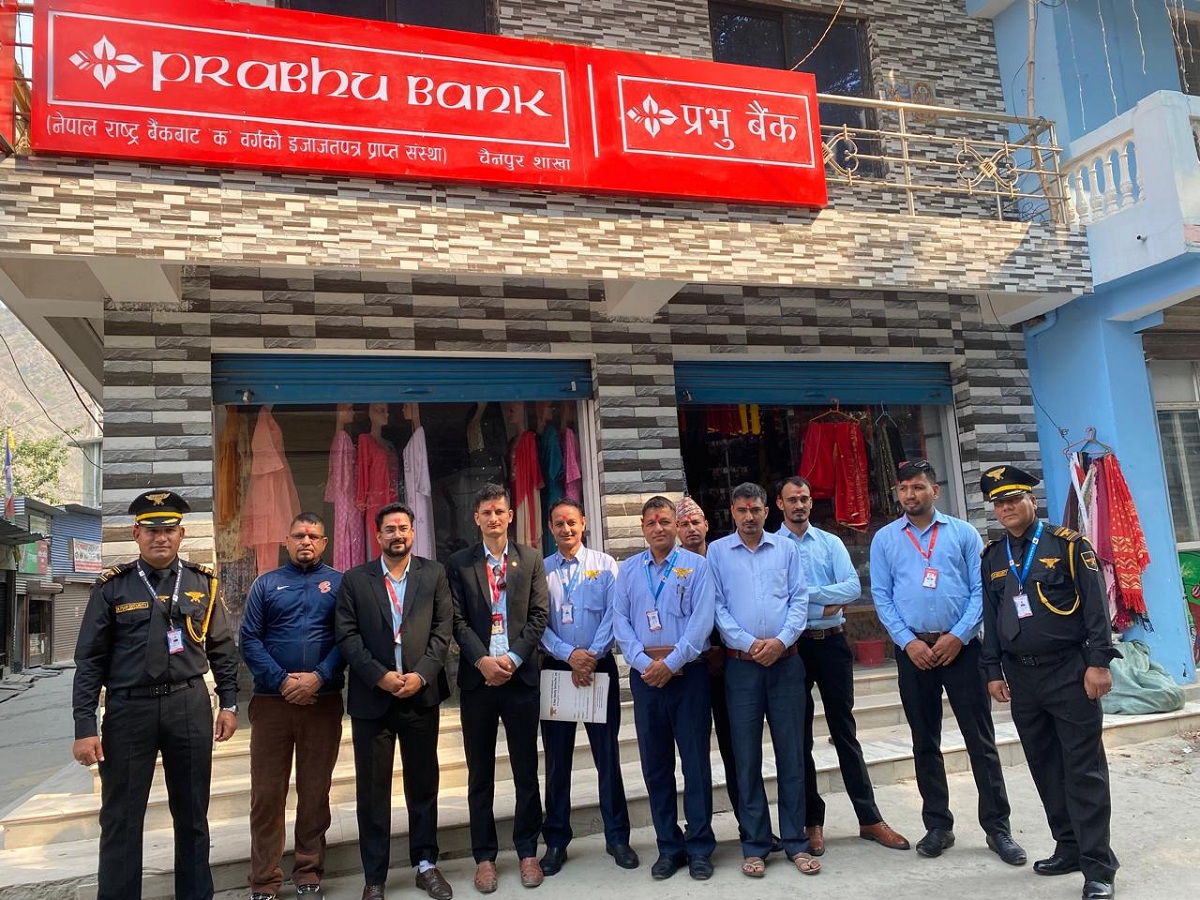Prabhu Bank opens 304th branch in Chainpur, Bajhang