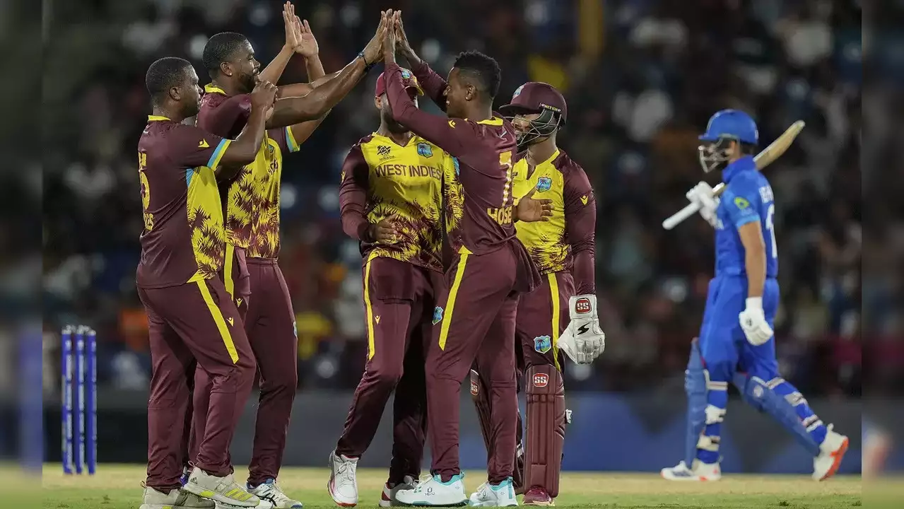 West Indies secures fourth consecutive victory, defeats Afghanistan by 104 runs