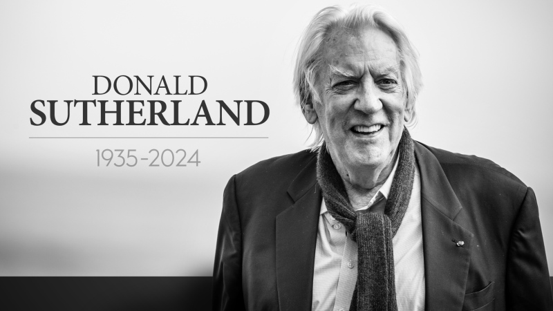 Actor Donald Sutherland dies aged 88