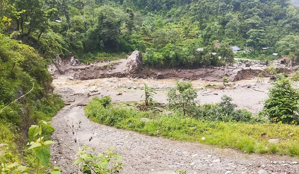 Floods in Taplejung wash away bridges