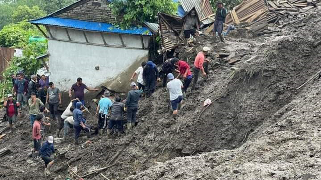 Update: All 4 missing in Lamjung landslide found dead