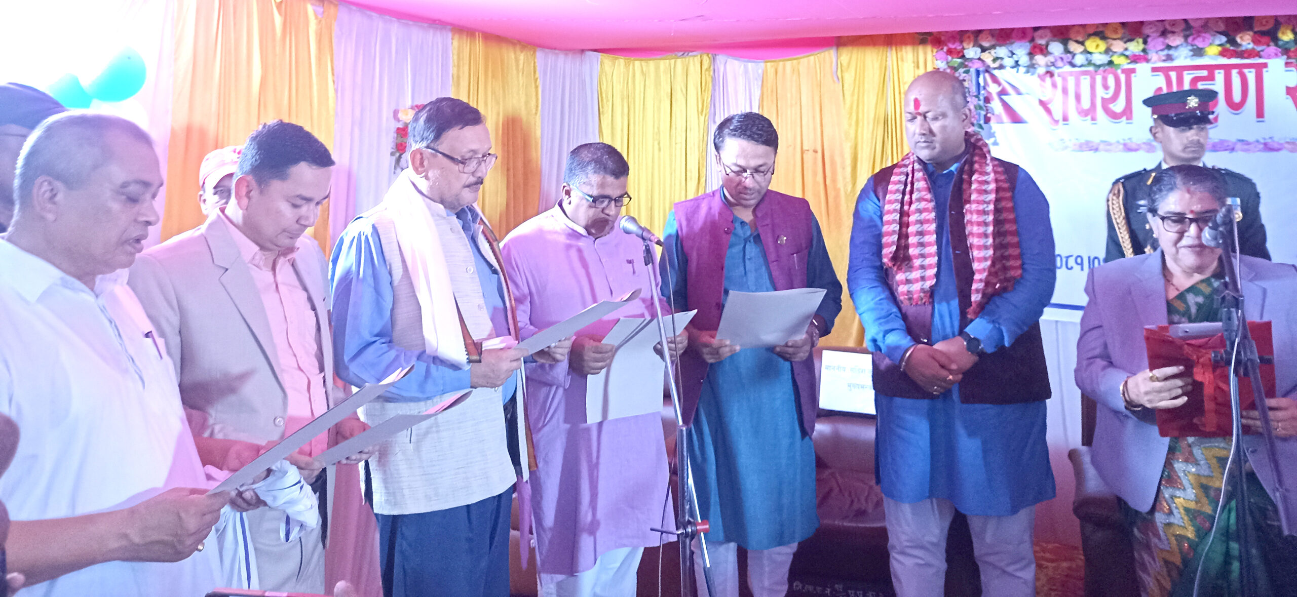 Madhesh’s newly appointed CM and Ministers took oath