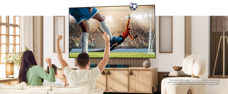 Samsung brings exclusive offers for football season | big screen for the big game
