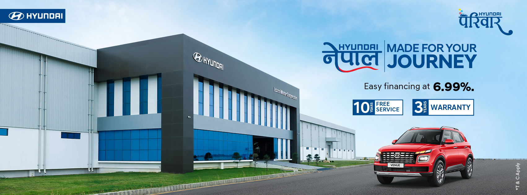 Hyundai’s locally made Venue hits Nepali market with attractive offers