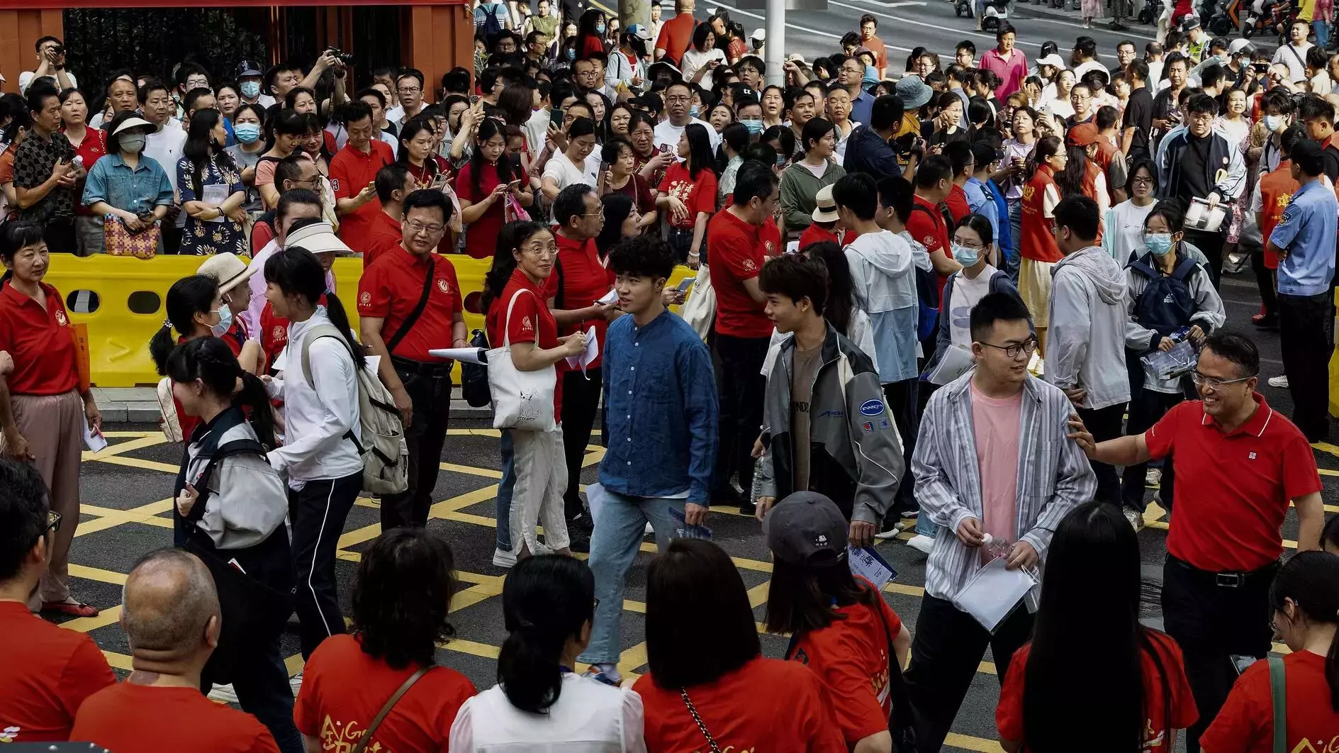 Millions of Chinese students start exams in biggest ‘gaokao’ ever