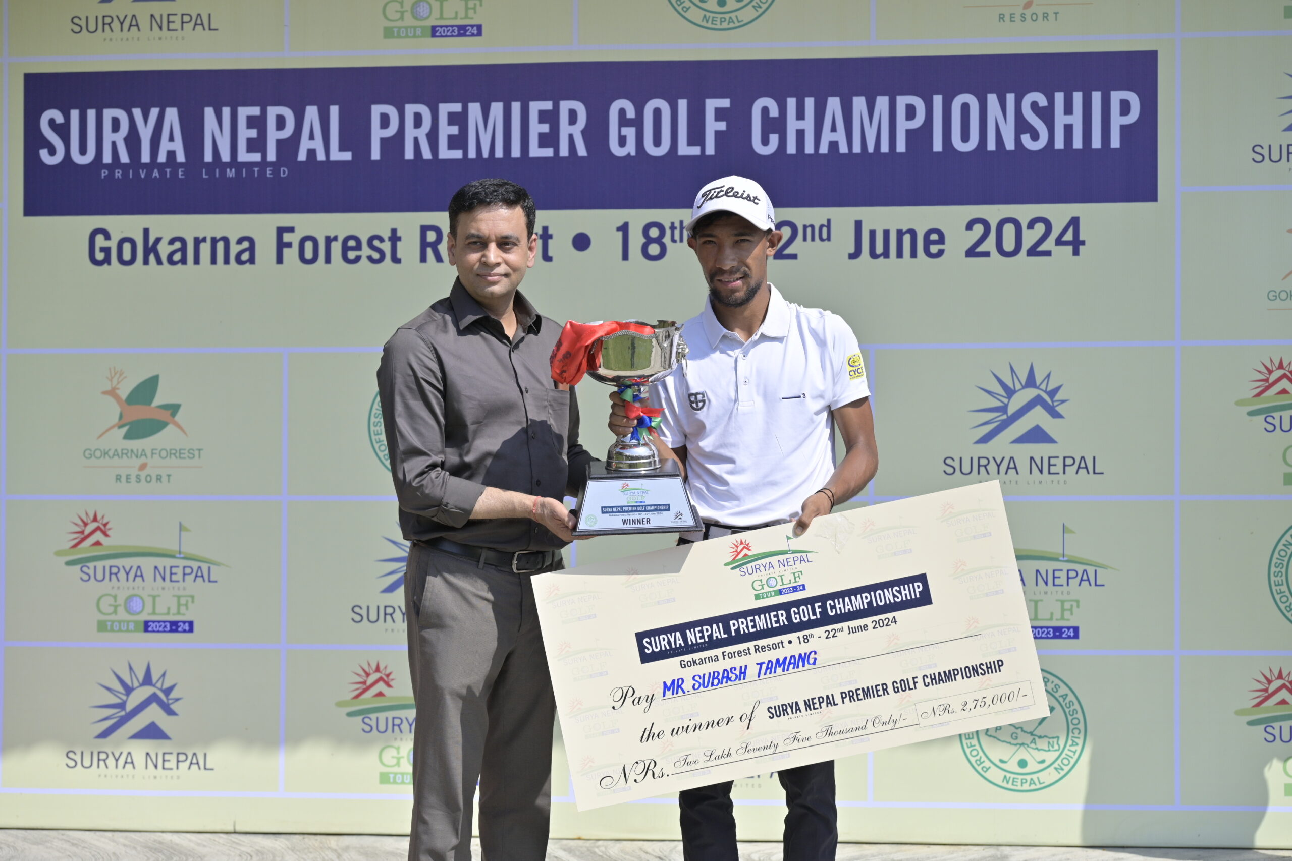 Surya Nepal Premier Golf Championship: Subash defends title, takes major tally to six