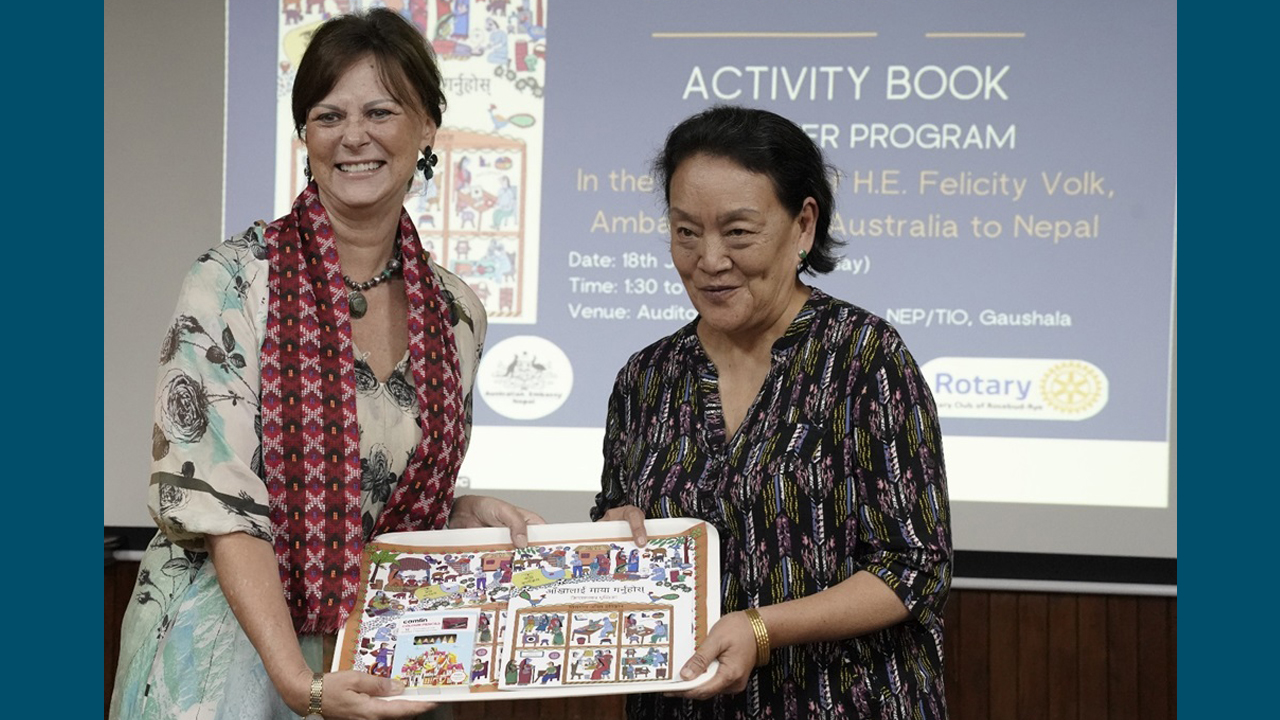 Australian Embassy and TIO launch new resource to promote eye health in children