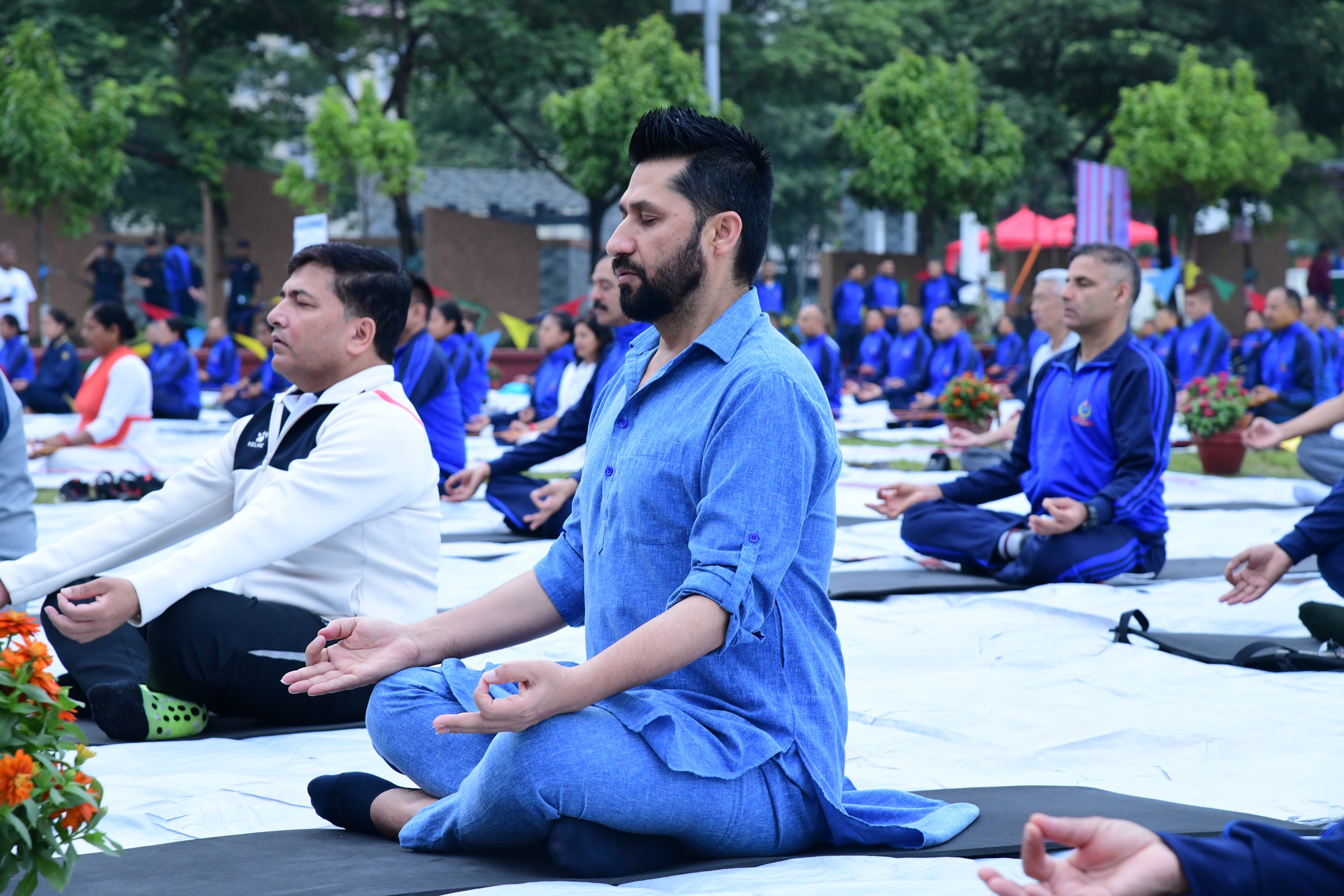 Yoga practice beneficial for police employees: Home Minister Lamichhane