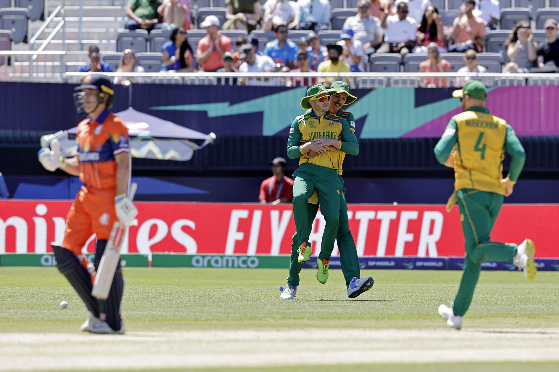 South Africa beat the Netherlands