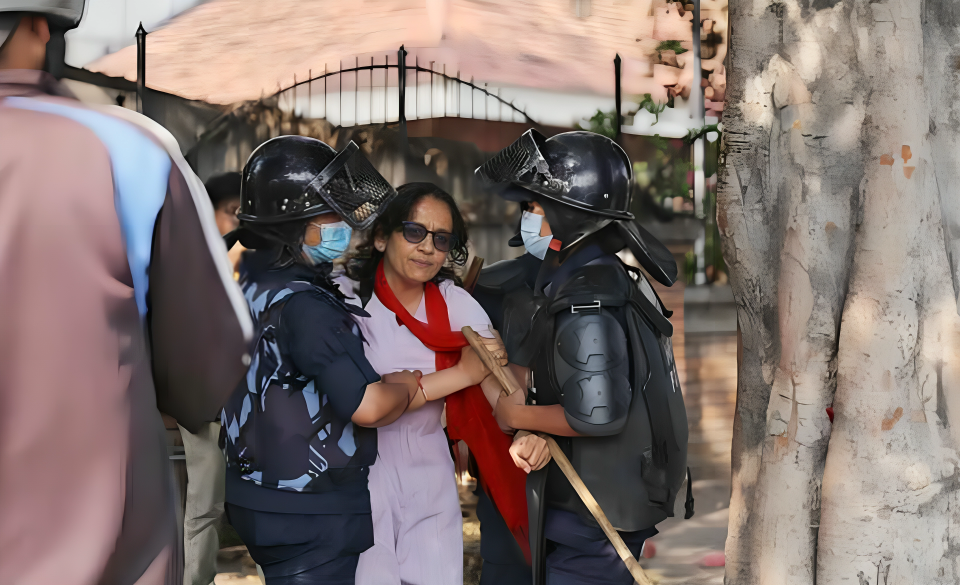 Social activist Tara Baral arrested