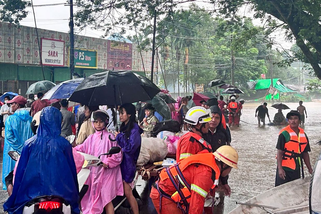 Floods displace over 2,500 households in northern Myanmar