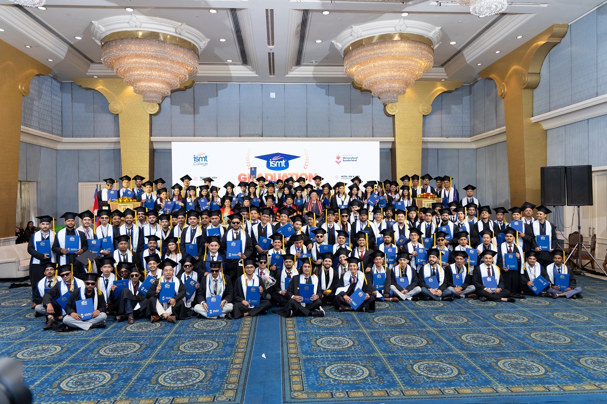 ISMT College convocation ceremony concludes, 390 students initiated