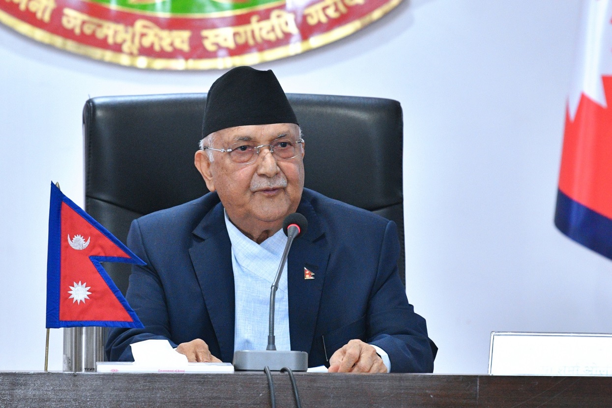 PM Oli’s Facebook followers drop to 588,000