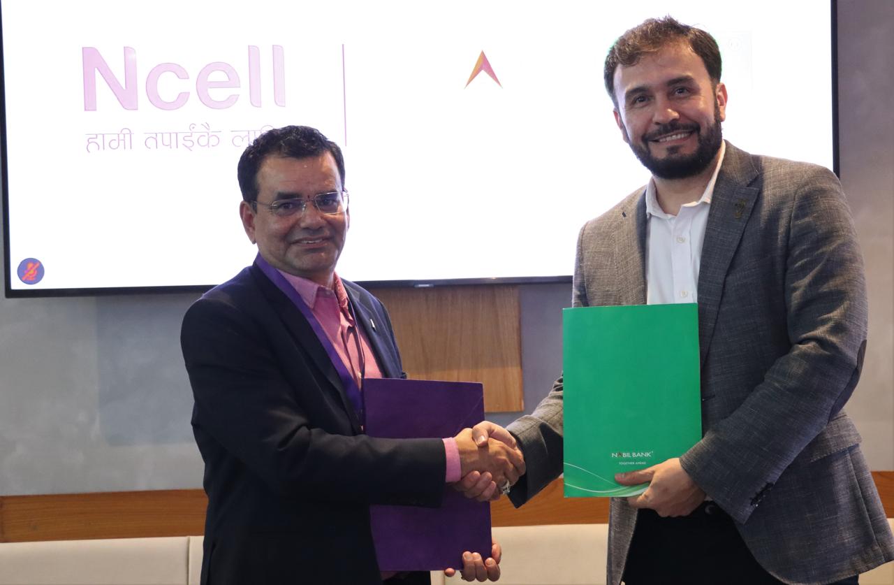 Nabil Bank & Ncell forge alliance to boost digital payment services in Nepal