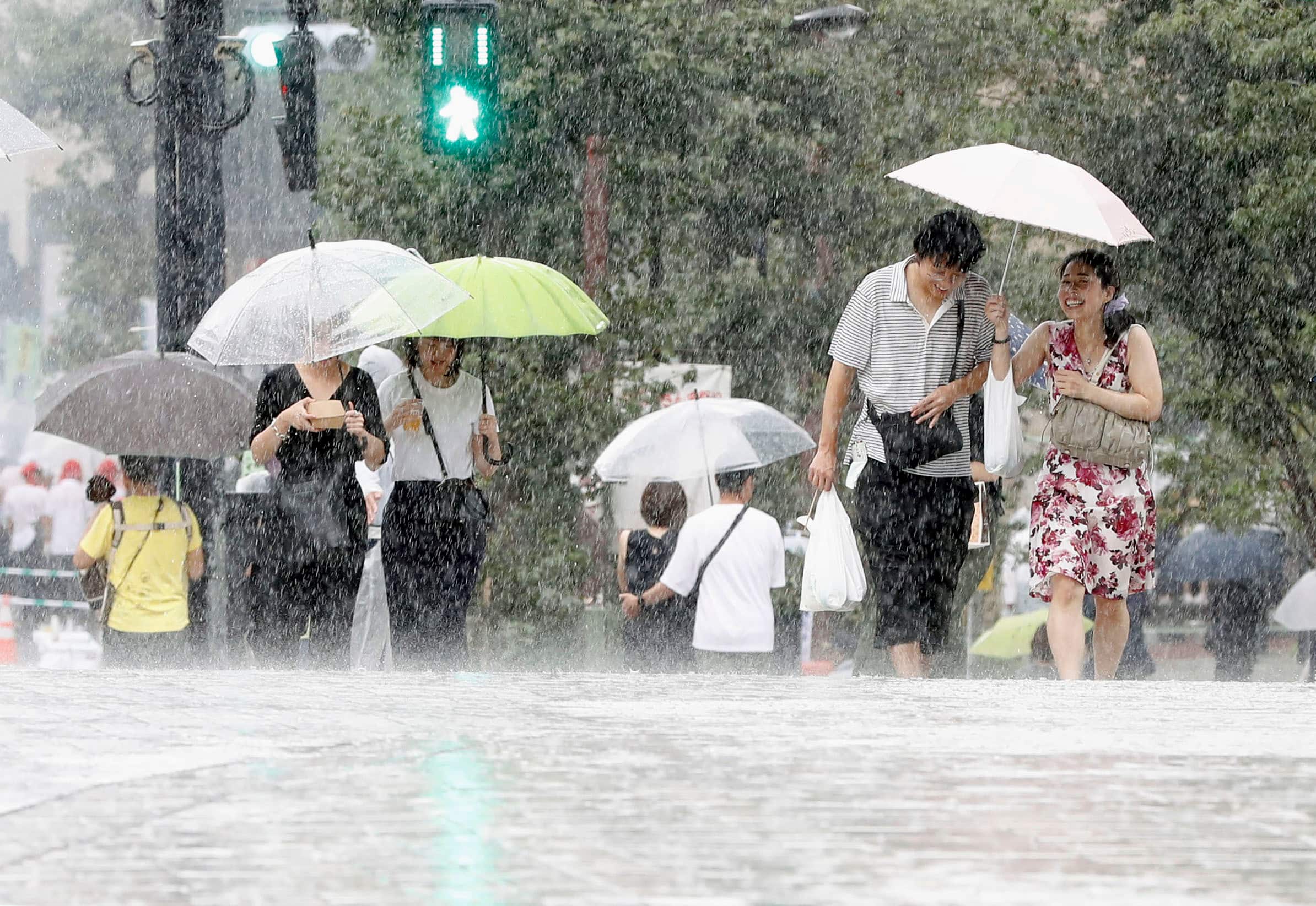 Torrential rain lashes northeastern Japan