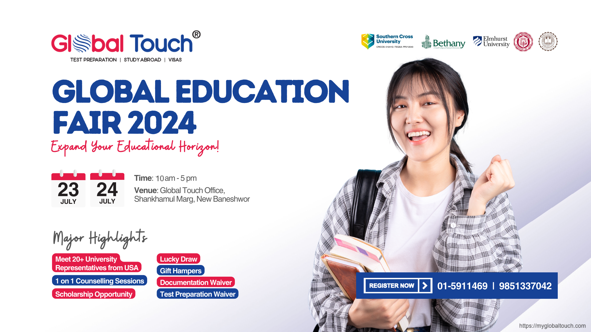 Global Touch Nepal to host ‘Global Education Fair 2024’ on July 23-24