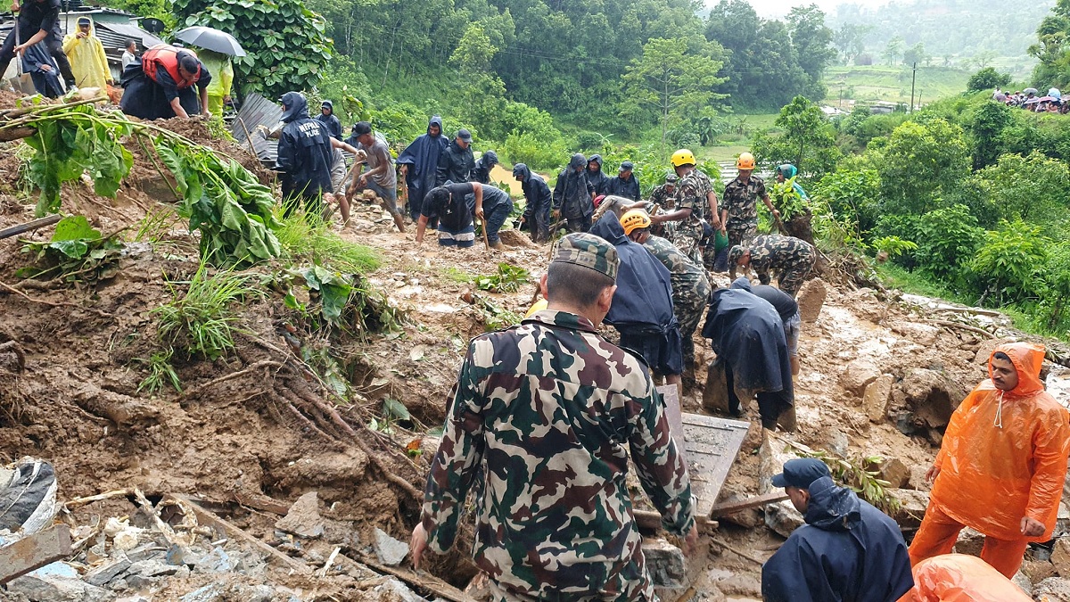 Body of woman buried in landslide found