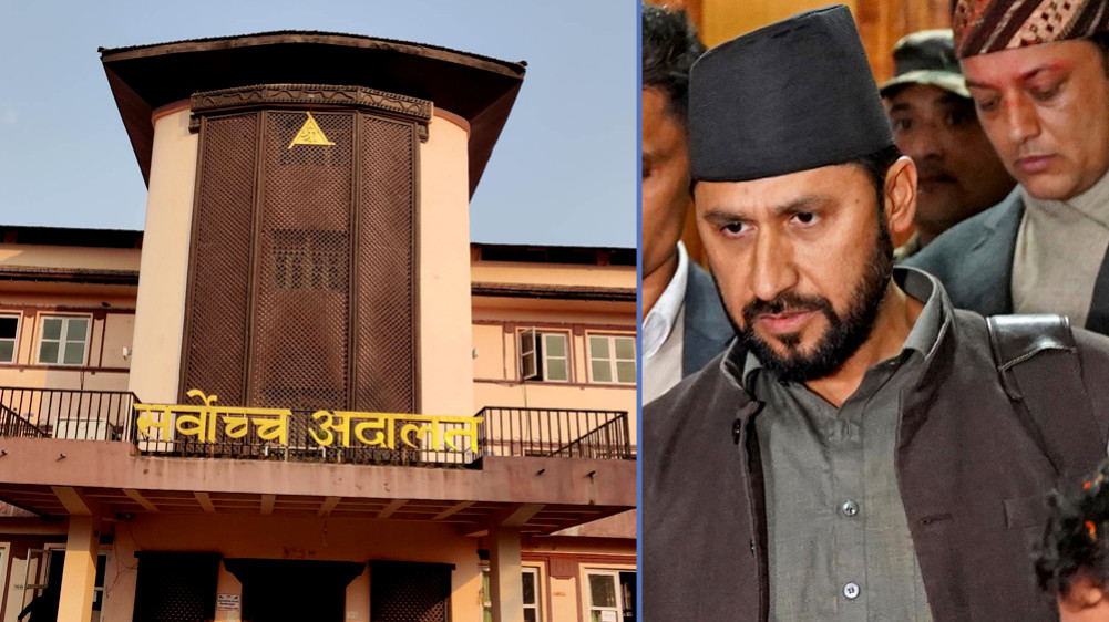 Hearing on petition demanding Home Minister Lamichhane’s suspension scheduled for today