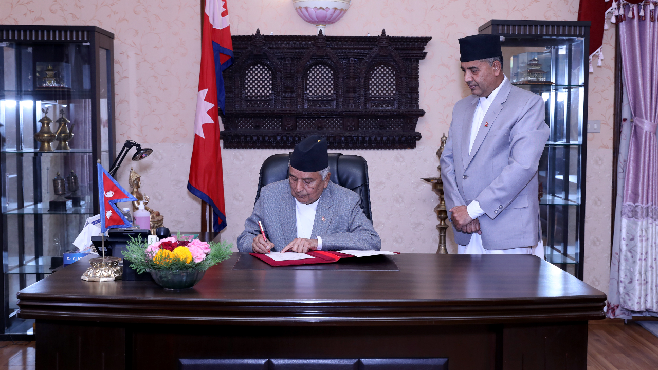 Suresh Adhikari appointed HoR secretary; President certifies security printing bill