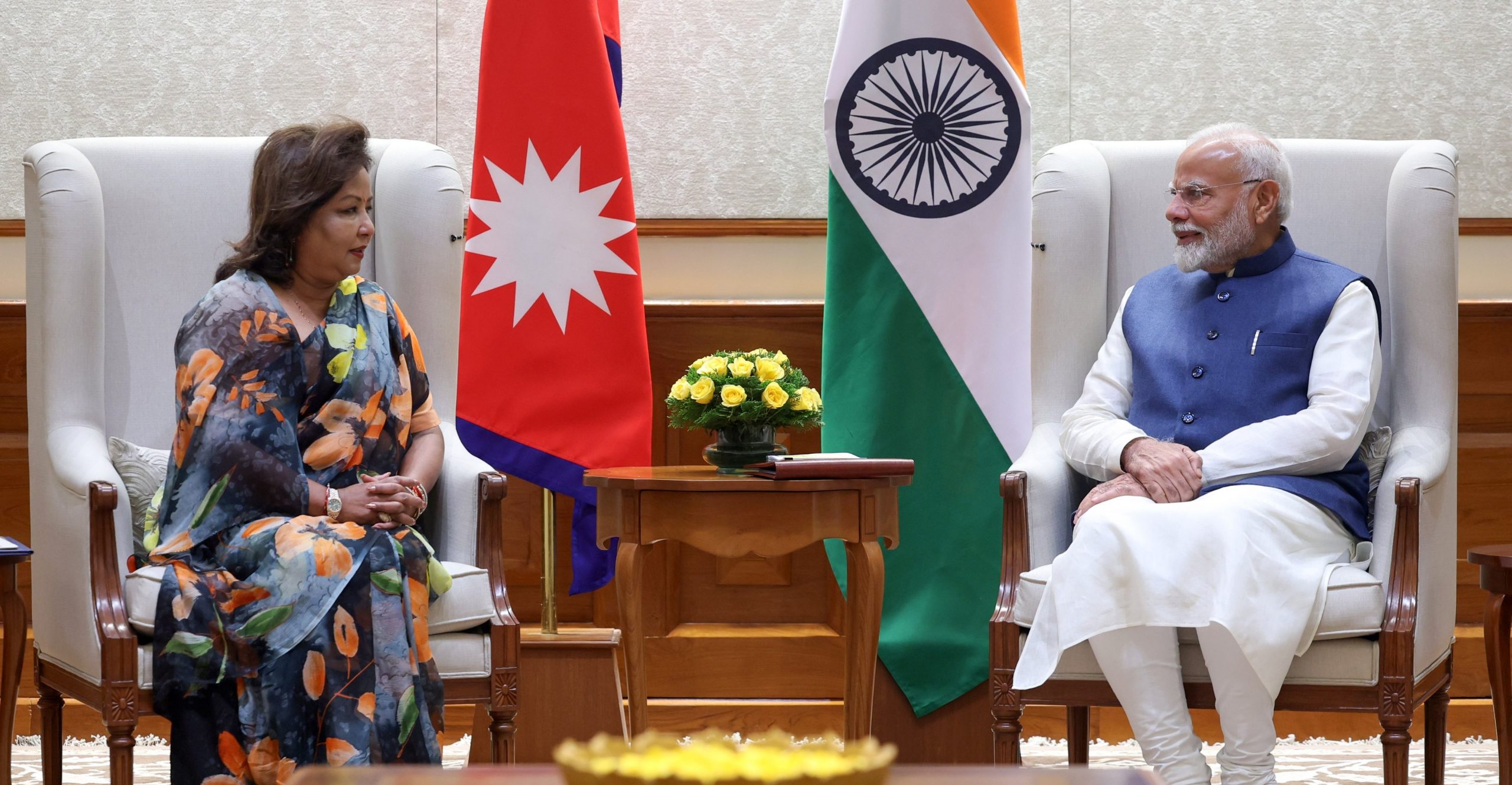 Foreign Minister Deuba receives unexpected honor during India visit