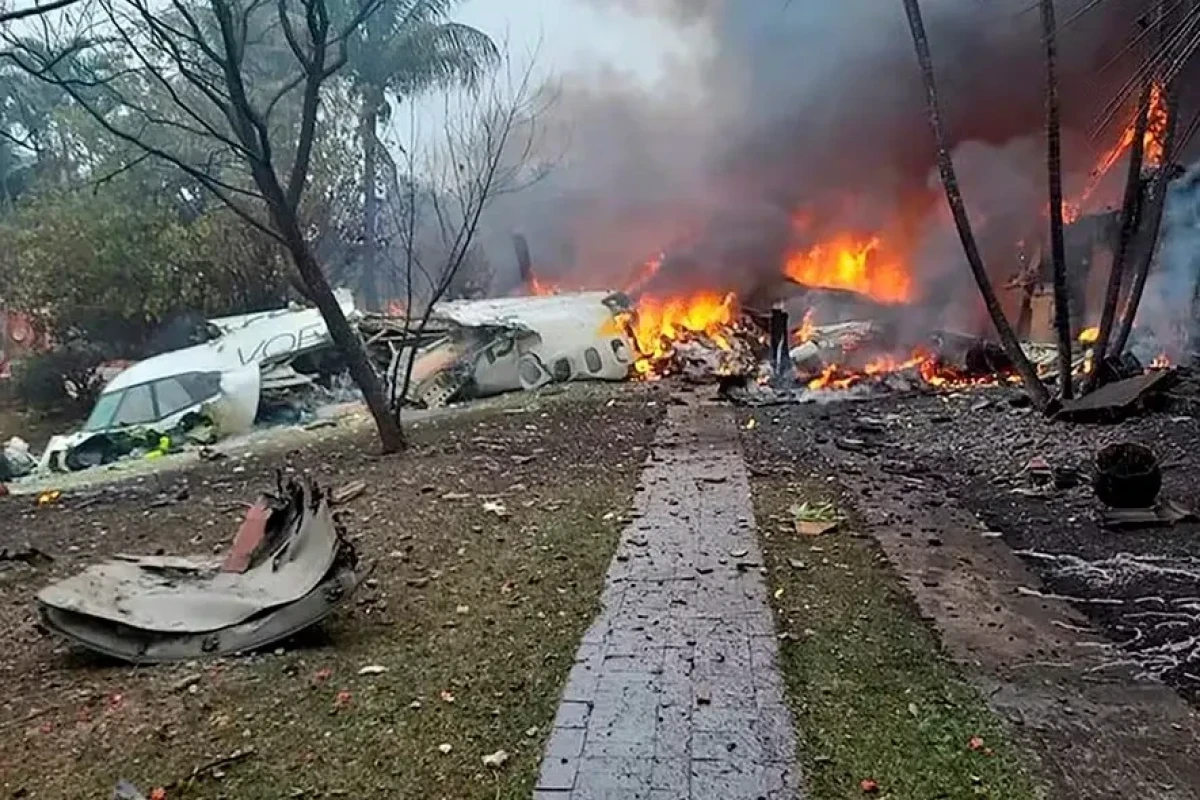 Five dead in twin-engine plane crash in Brazil’s Amazon rainforest