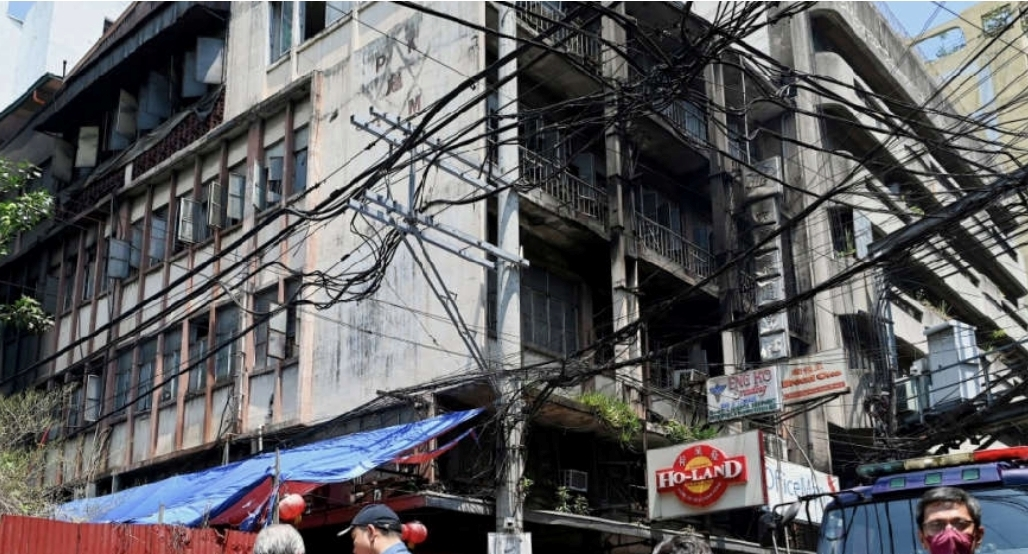 Philippines says Chinatown fire kills 11