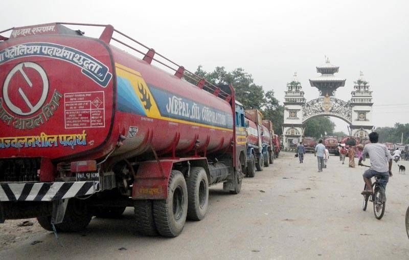 Imports of ATF, LPG via Birgunj plummet last fiscal year