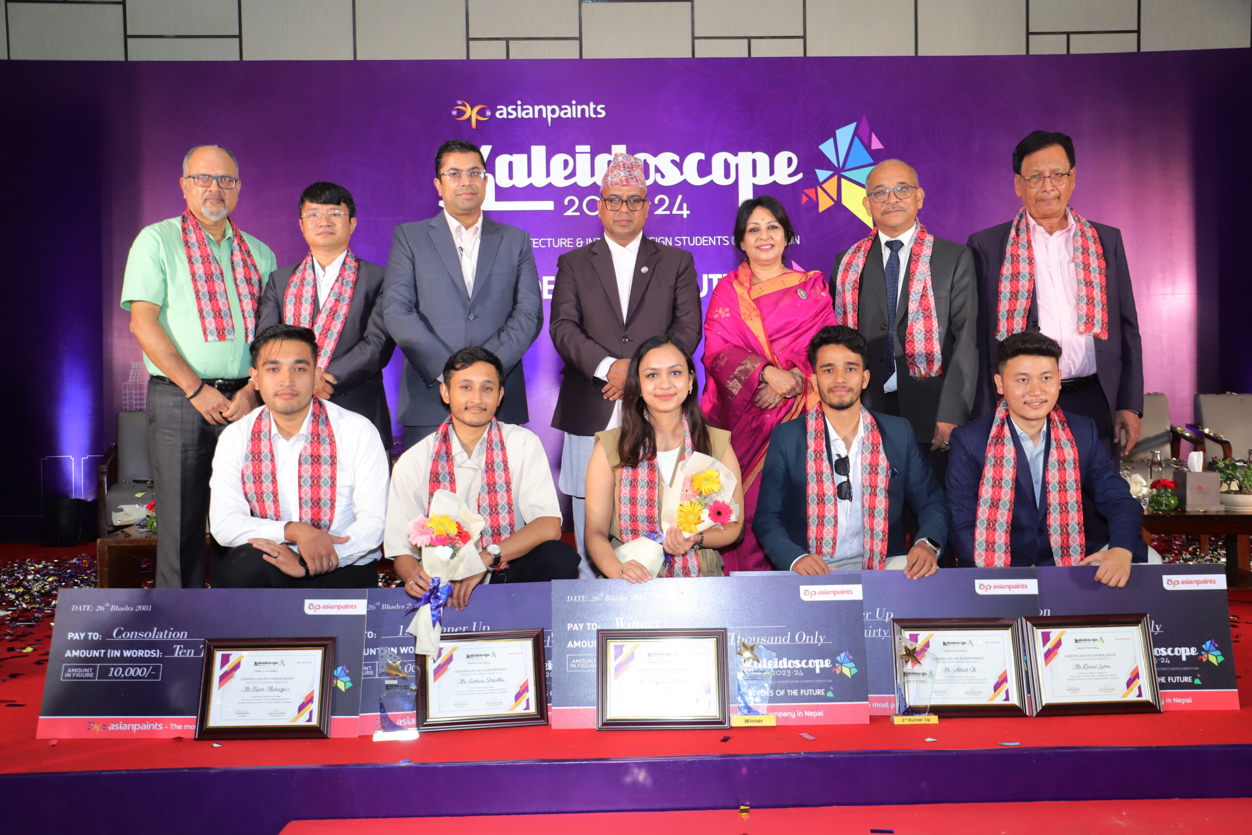 Asian Paints Nepal announces winners of Kaleidoscope 23-24