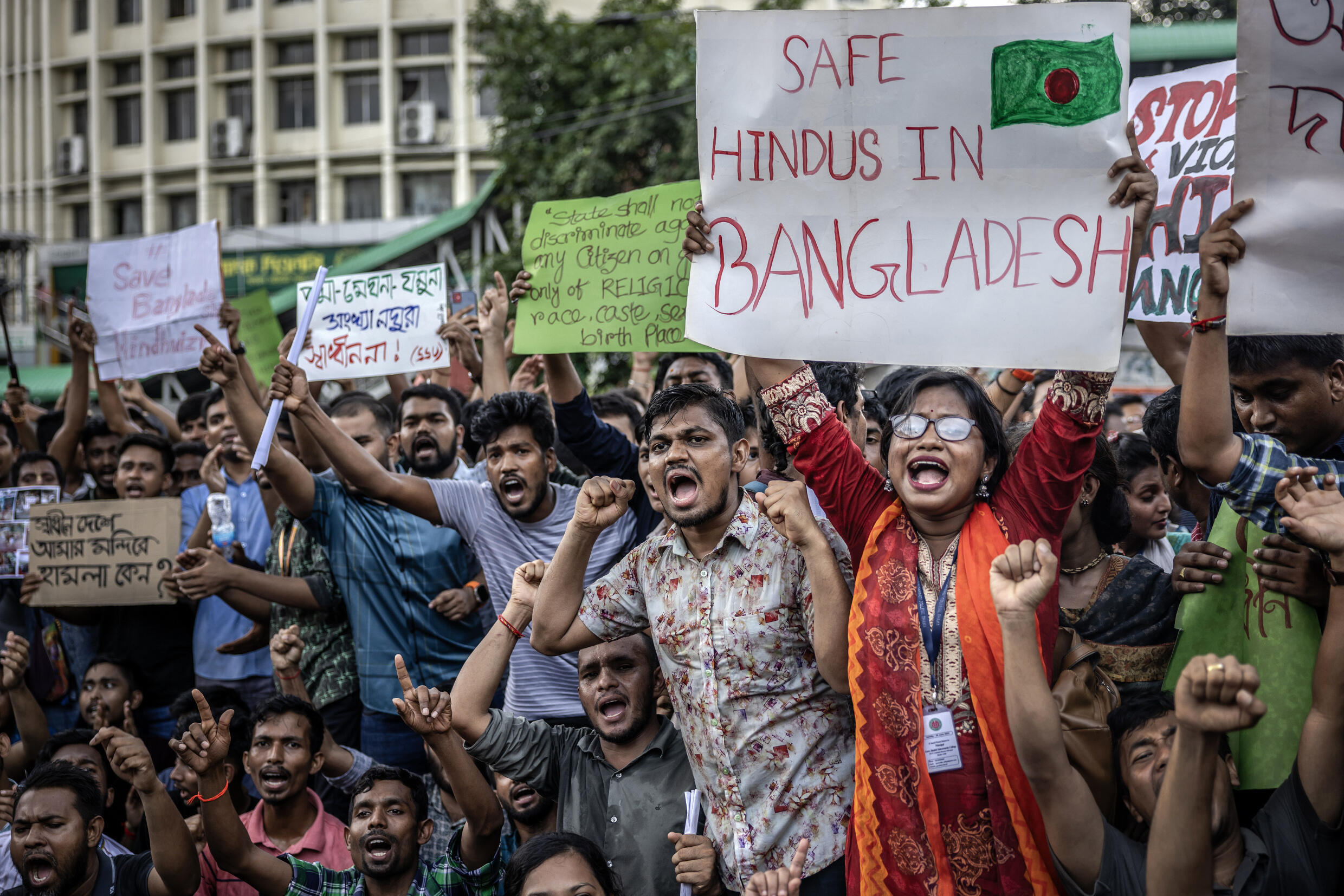 Attacks and online misinformation frighten Bangladeshi Hindus