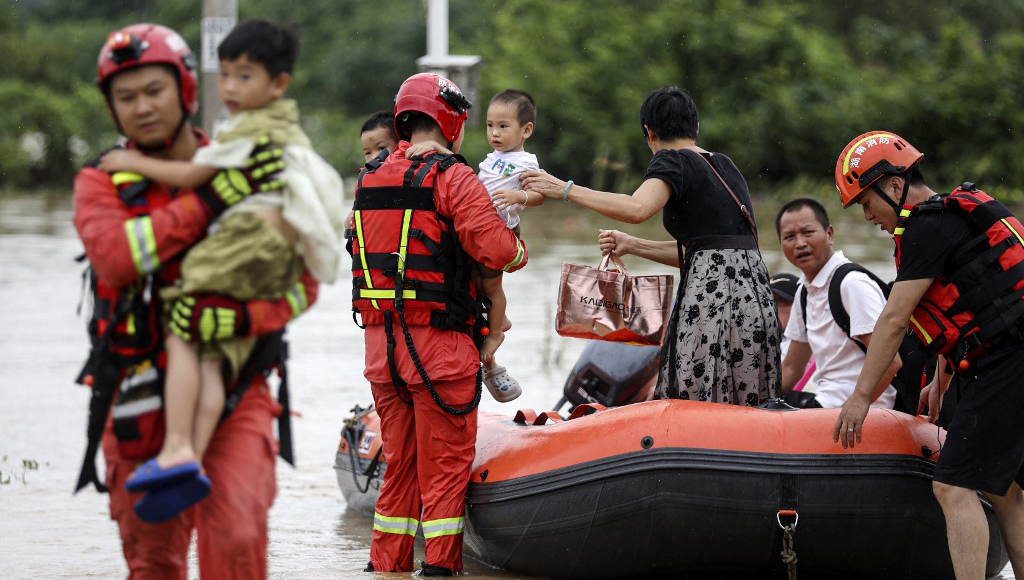 30 dead, 35 missing after typhoon-induced rains in central China city