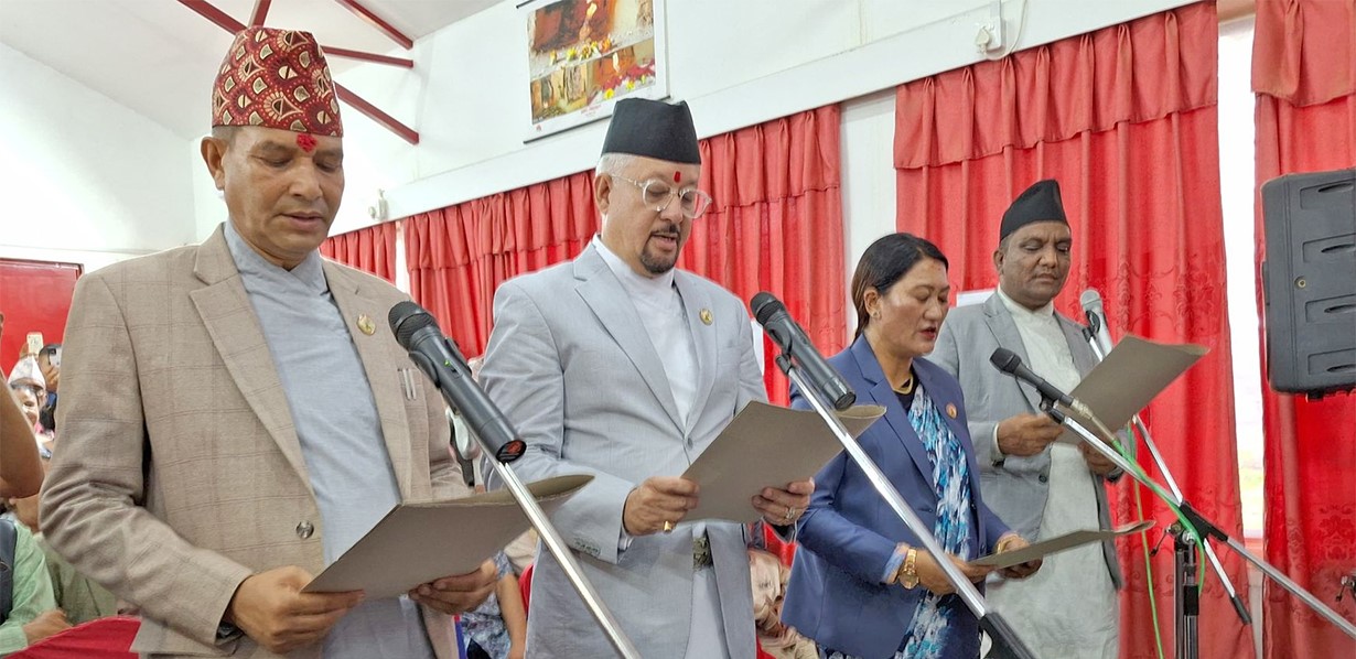 Four NC ministers sworn into Karnali State govt