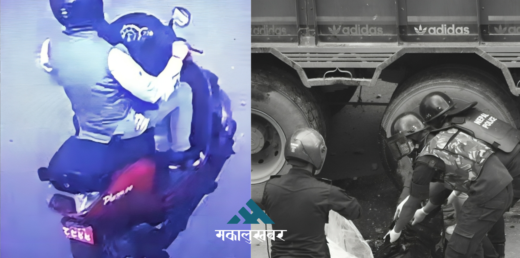 CCTV confirms Traffic police did not stopped scooter in Gattaghar accident (video)