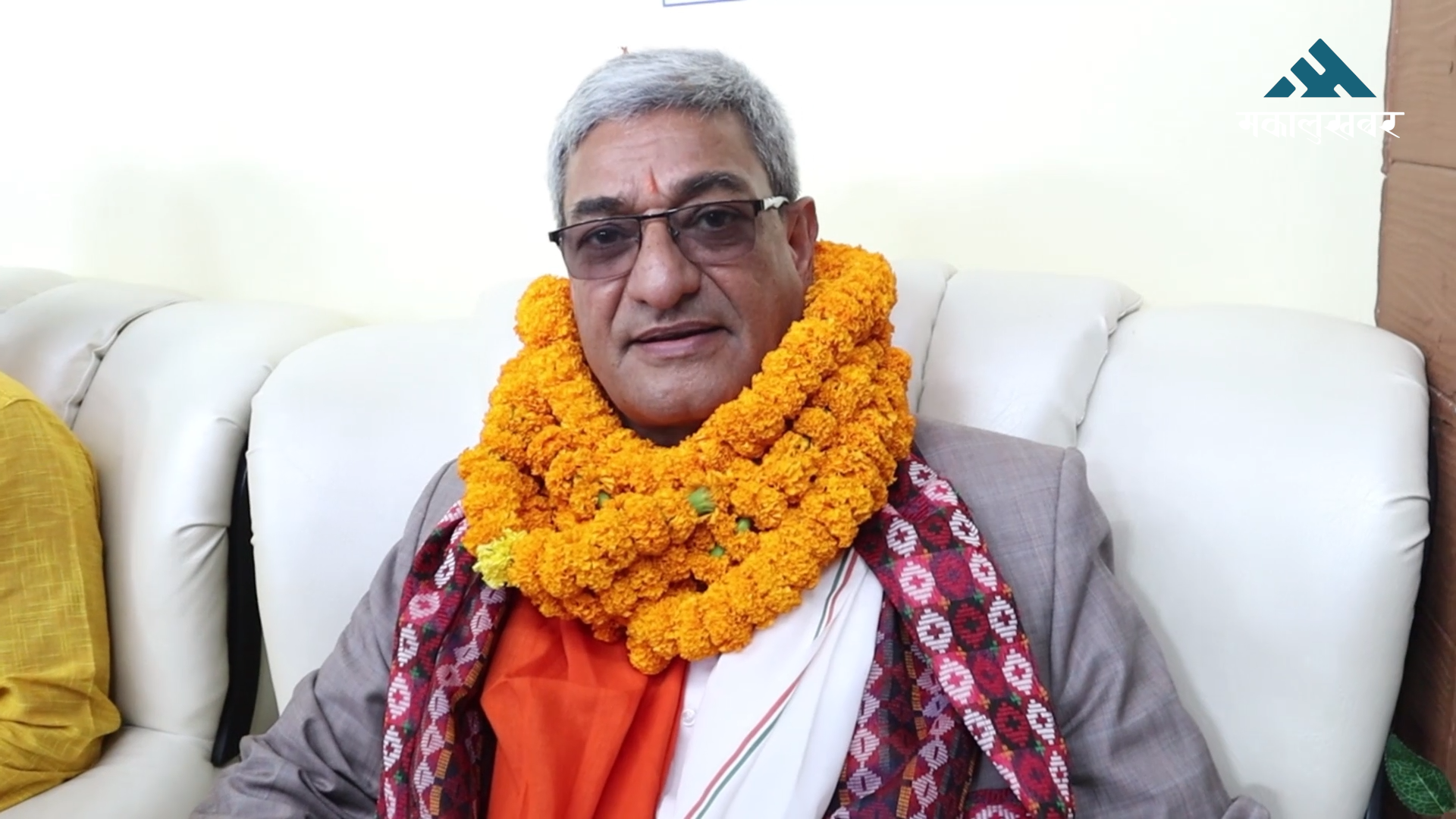 Home Minster Lekhak visits Baitadi DAO
