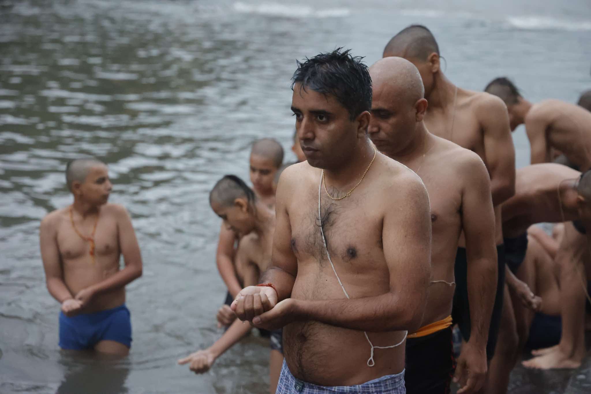 Shrawani bath at Gokarneshwor Uttarbahini (photos)